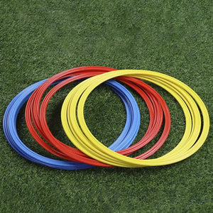 Agility Training Rings – Speed & Footwork Training Equipment for Soccer, Football & Athletic Drills