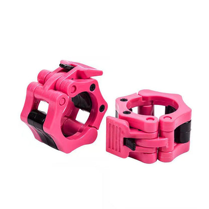 Barbell Clamps - 25mm/50mm Weightlifting Collars and Clips for Dumbbell Bars - Spinlock Gym Accessories