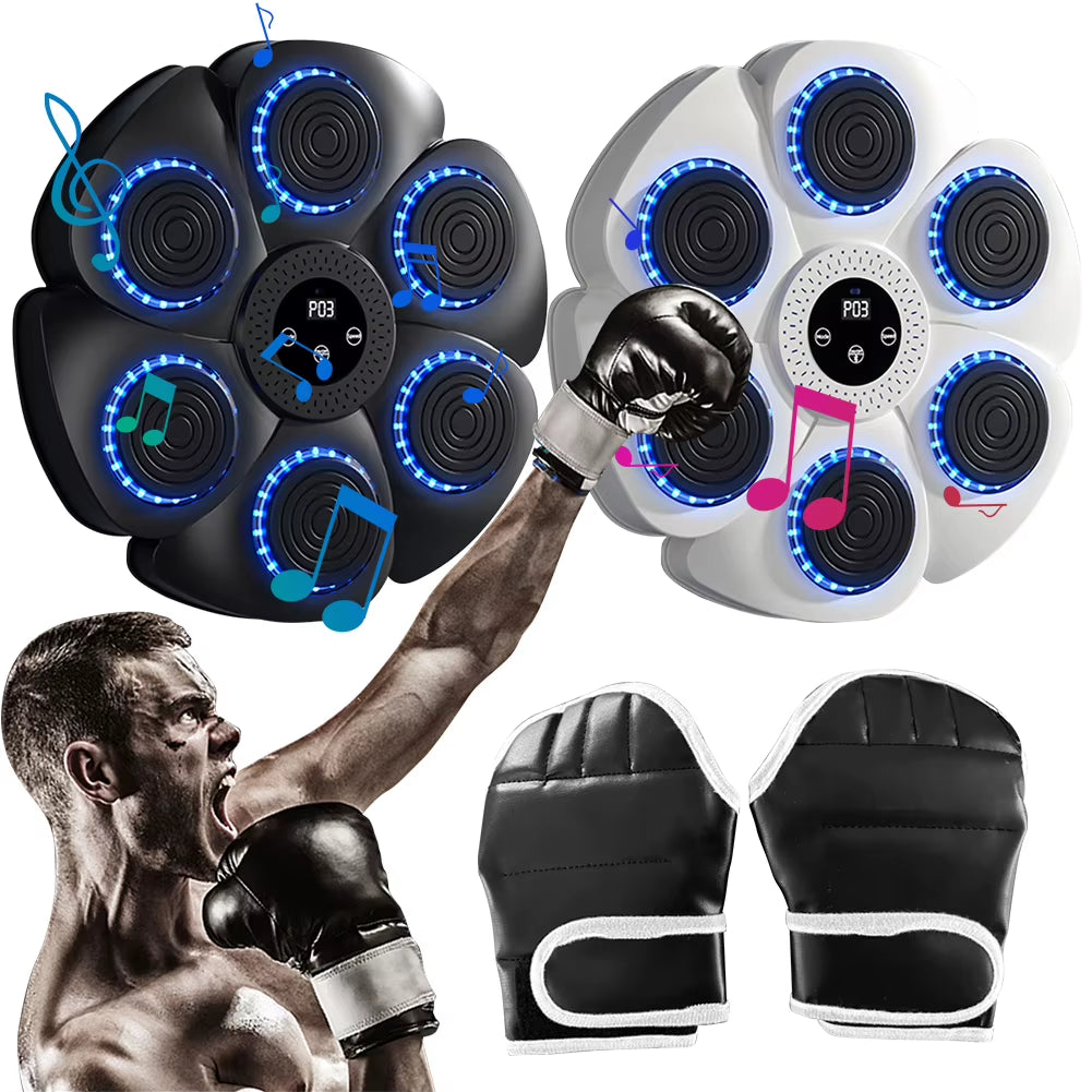 Smart Music Boxing Trainer for Adults and Kids - Home Fitness Response Training Wall Target