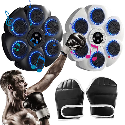 Smart Music Boxing Trainer for Adults and Kids - Home Fitness Response Training Wall Target