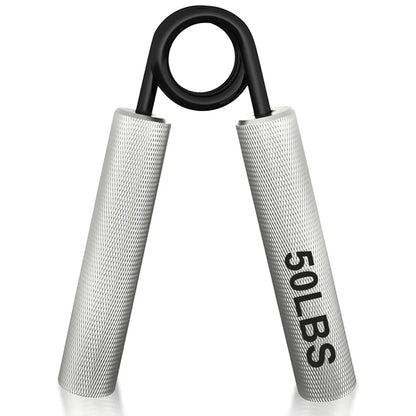 Metal Grip Strength Trainer - Forearm Exerciser and Hand Grip Strengthening Equipment (50LBS-300LBS) for Gym and Fitness