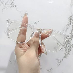 Blue Light Blocking Glasses – Transparent Computer Eyewear for Screen Protection & Daily Comfort
