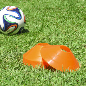 Agility Soccer Cones Set – 50 Piece Training Markers with Carry Bag for Football, Speed & Skill Drills