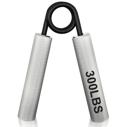 Metal Grip Strength Trainer - Forearm Exerciser and Hand Grip Strengthening Equipment (50LBS-300LBS) for Gym and Fitness