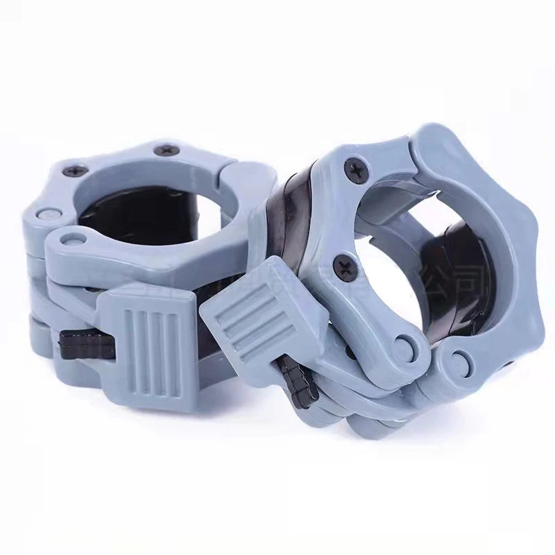 Barbell Clamps - 25mm/50mm Weightlifting Collars and Clips for Dumbbell Bars - Spinlock Gym Accessories