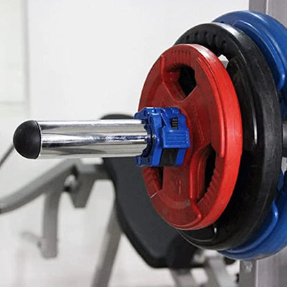 Barbell Clamps - 25mm/50mm Weightlifting Collars and Clips for Dumbbell Bars - Spinlock Gym Accessories