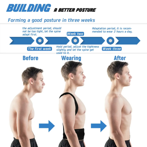 Adjustable Posture Corrector – Back & Shoulder Support Brace for Posture Alignment and Daily Comfort
