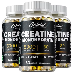 Creatine Monohydrate Capsules – Pure Strength & Performance Supplement for Muscle Growth and Training Support