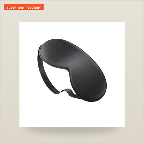 Silk Sleep Mask – Adjustable Blackout Eye Mask for Comfortable Rest & Better Sleep