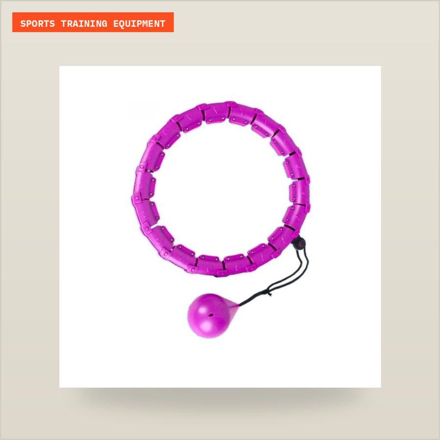 Adjustable Fitness Hula Hoop – Detachable Core Trainer for Waist, Abdominal & Full-Body Workouts