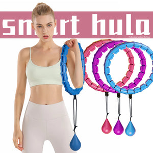 Adjustable Fitness Hula Hoop – Detachable Core Trainer for Waist, Abdominal & Full-Body Workouts