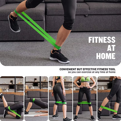 5-Piece Resistance Band Set for Men and Women - 5 Elastic Bands with Varying Resistance Levels for Home and Gym Workouts