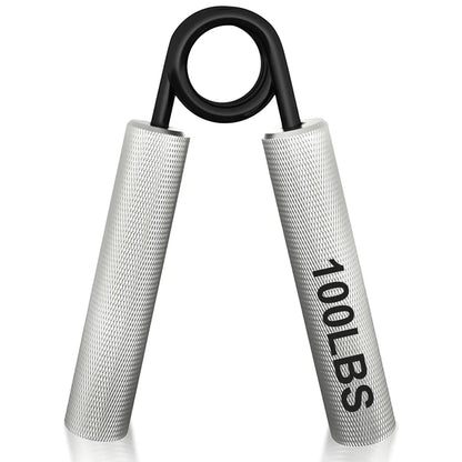 Metal Grip Strength Trainer - Forearm Exerciser and Hand Grip Strengthening Equipment (50LBS-300LBS) for Gym and Fitness