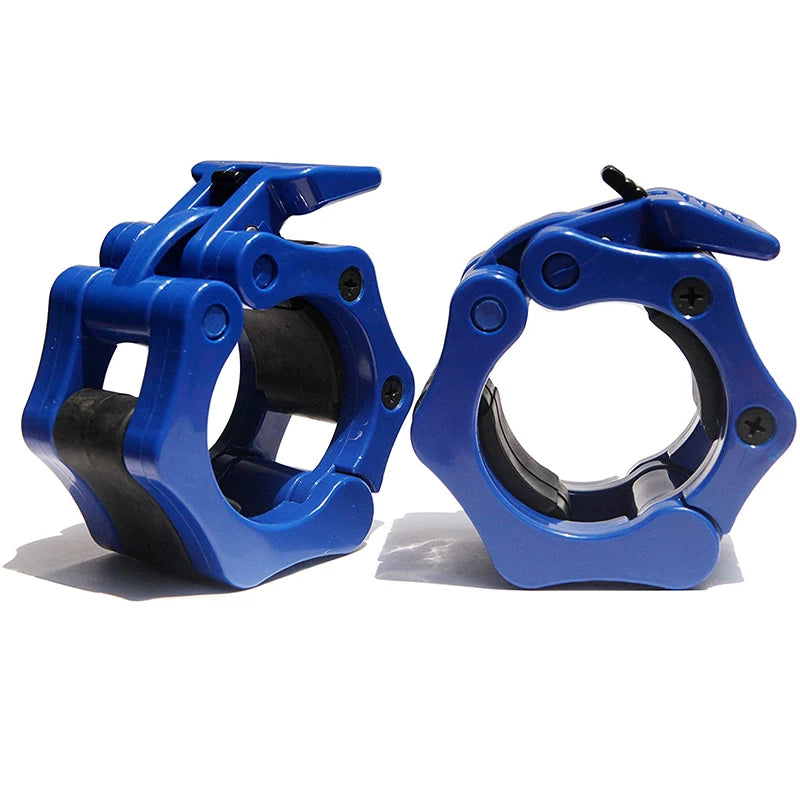 Barbell Clamps - 25mm/50mm Weightlifting Collars and Clips for Dumbbell Bars - Spinlock Gym Accessories