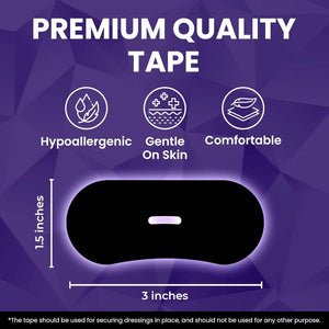 Nasal Breathing Sleep Tape — Gentle, Hypoallergenic (30/60/90ct)