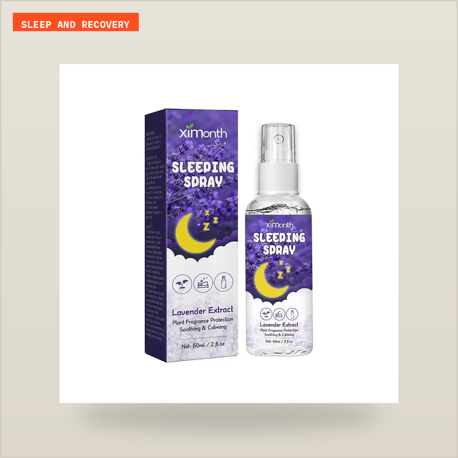 Calming Lavender Pillow Spray for Better Sleep
